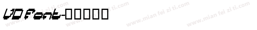 VD font字体转换